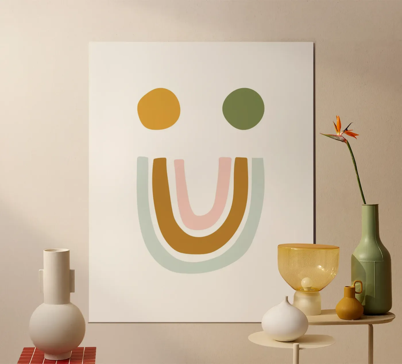 be happy poster da pixelflow