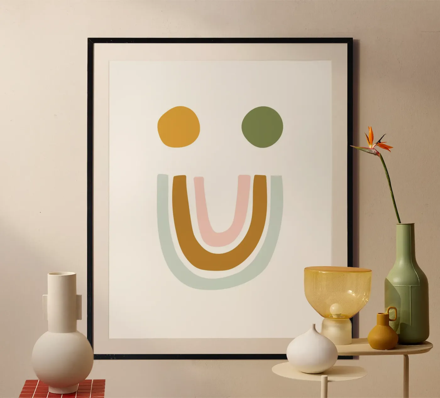 be happy poster da pixelflow