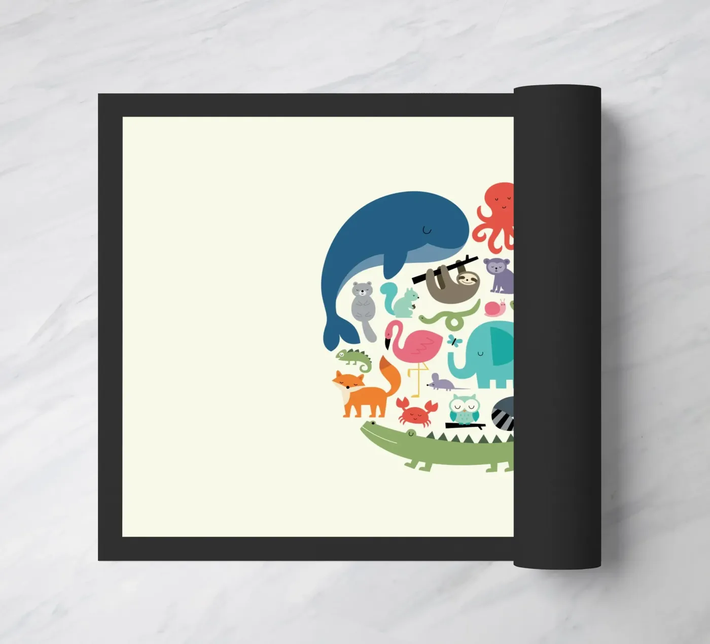 We Are One doormat by Andy Westface