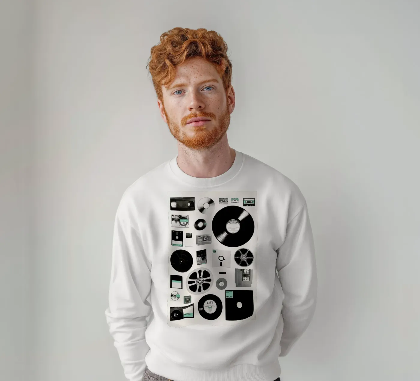 Data sweatshirt by Florent Bodart