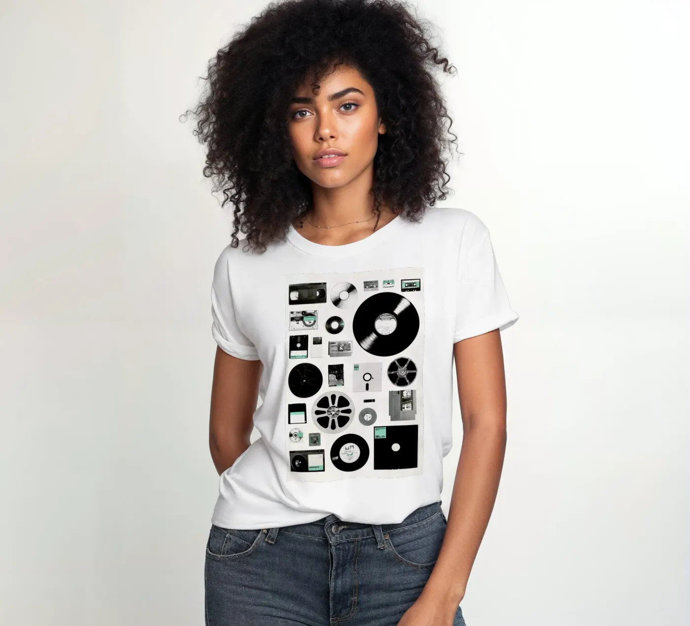 Data t-shirt da donna da Florent Bodart