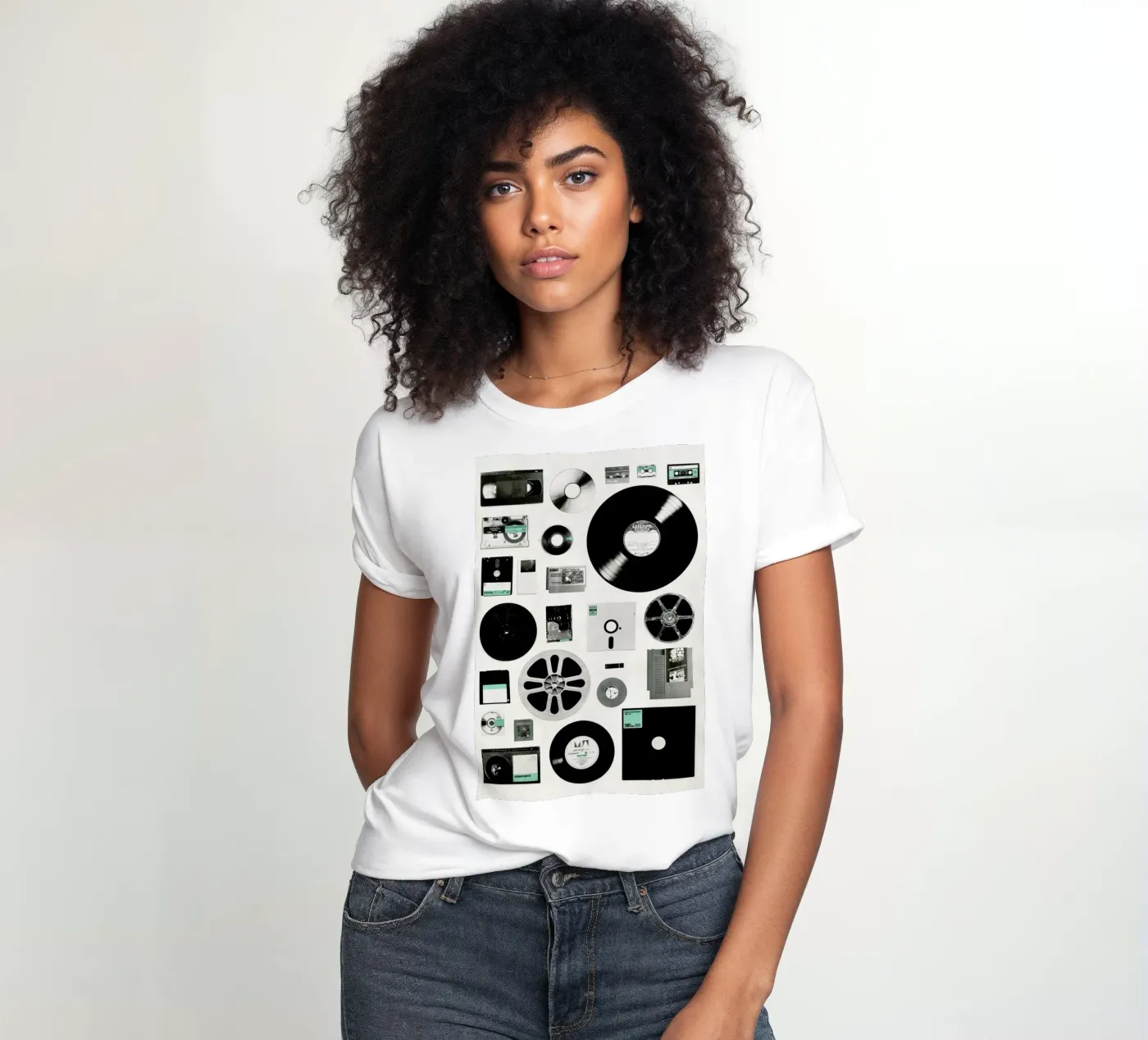 Data t-shirt da donna da Florent Bodart