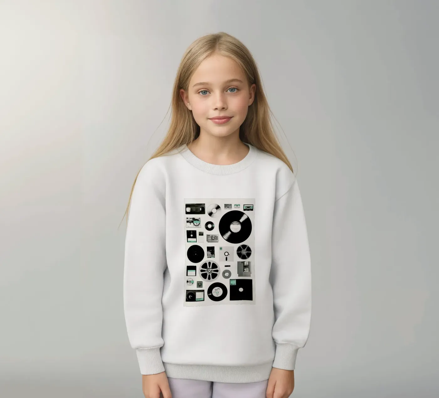 Data kinder sweatshirt van Florent Bodart
