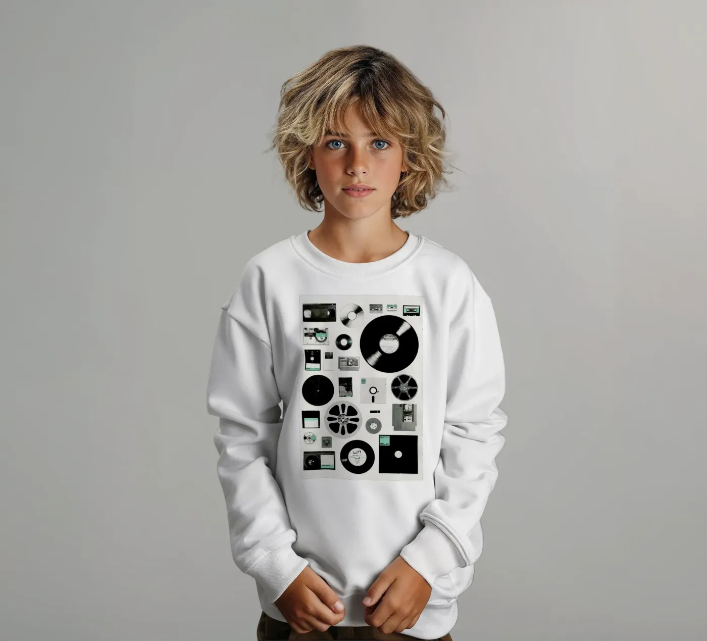 Data kinder sweatshirt van Florent Bodart