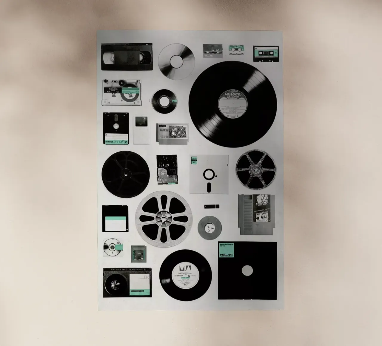 Data pellicola backlit da Florent Bodart