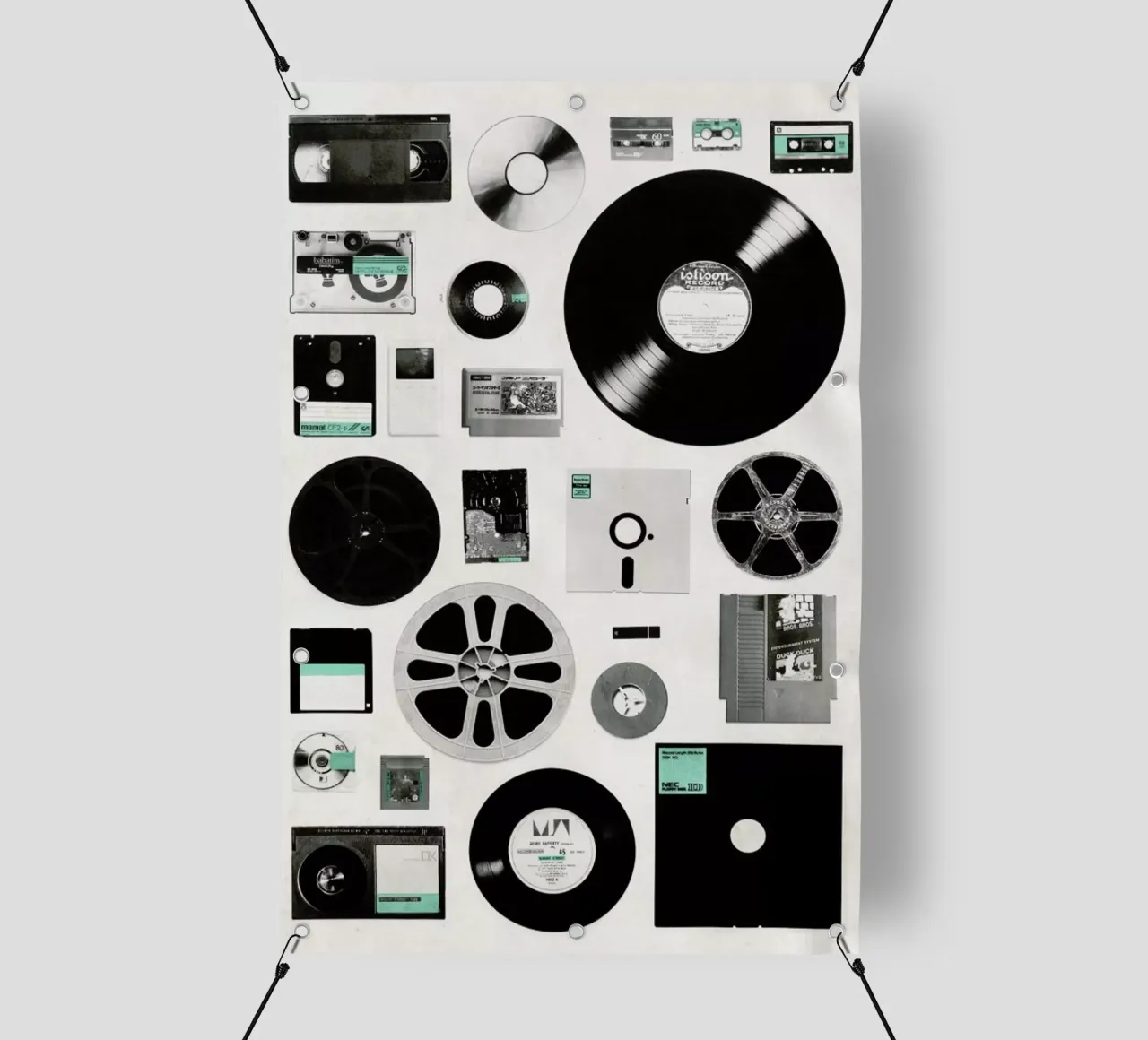 Data PVC Plane von Florent Bodart
