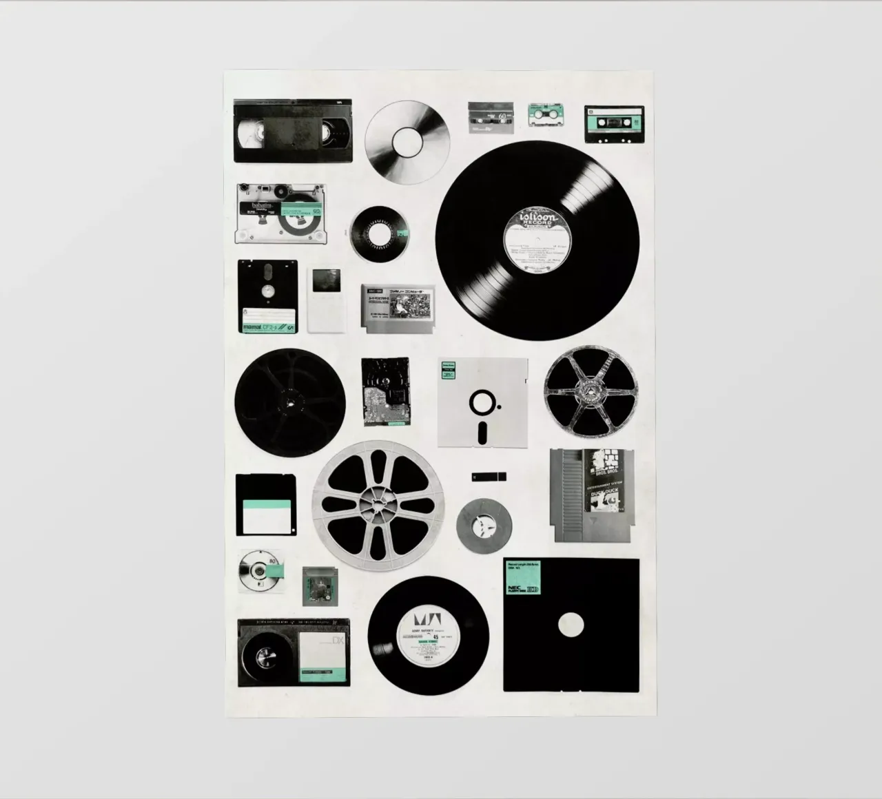 Data PVC Plane von Florent Bodart