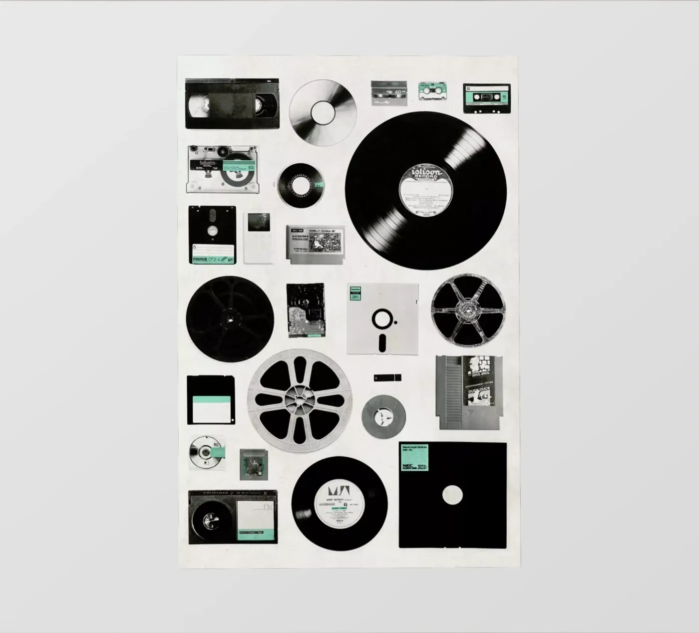 Data pvc cover by Florent Bodart