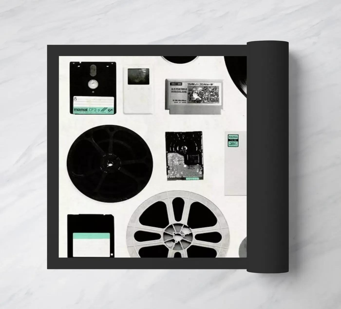 Data Fußmatte von Florent Bodart