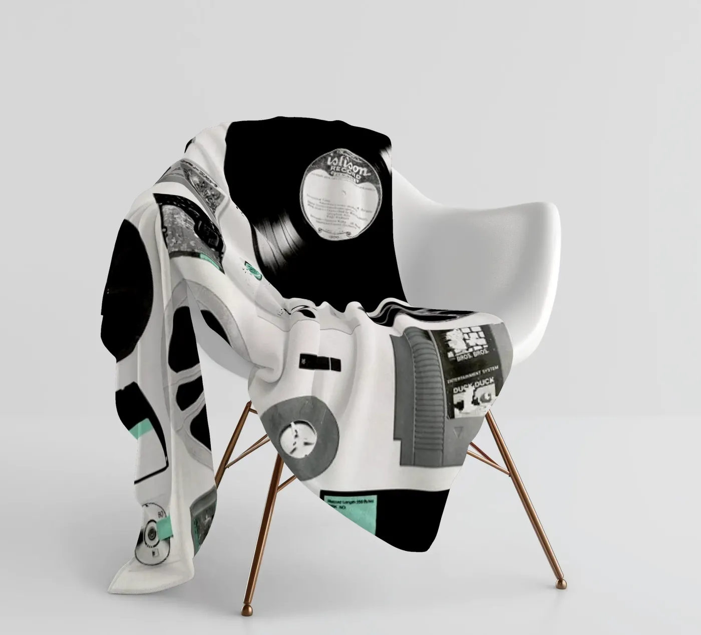 Data fleecedeken van Florent Bodart