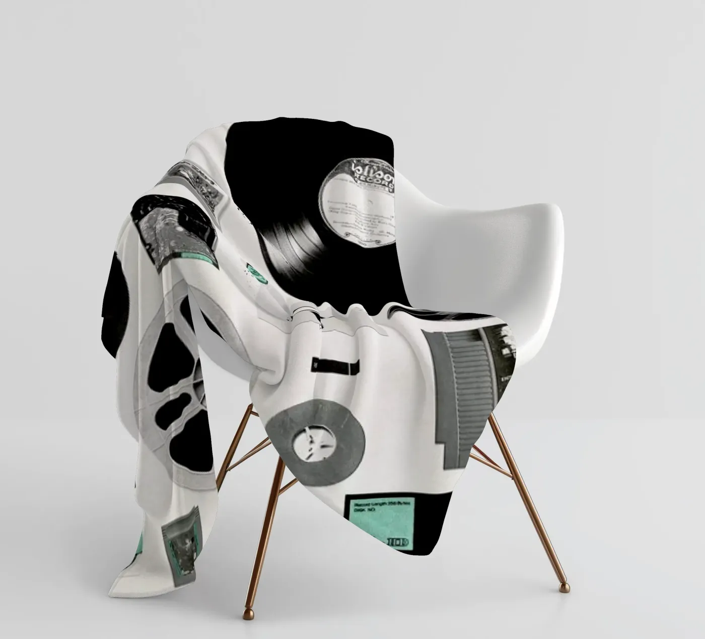 Data fleecedeken van Florent Bodart