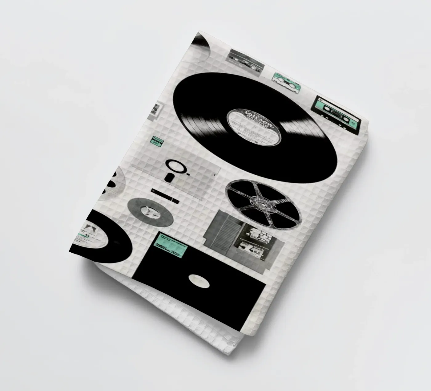 Data tea towel by Florent Bodart