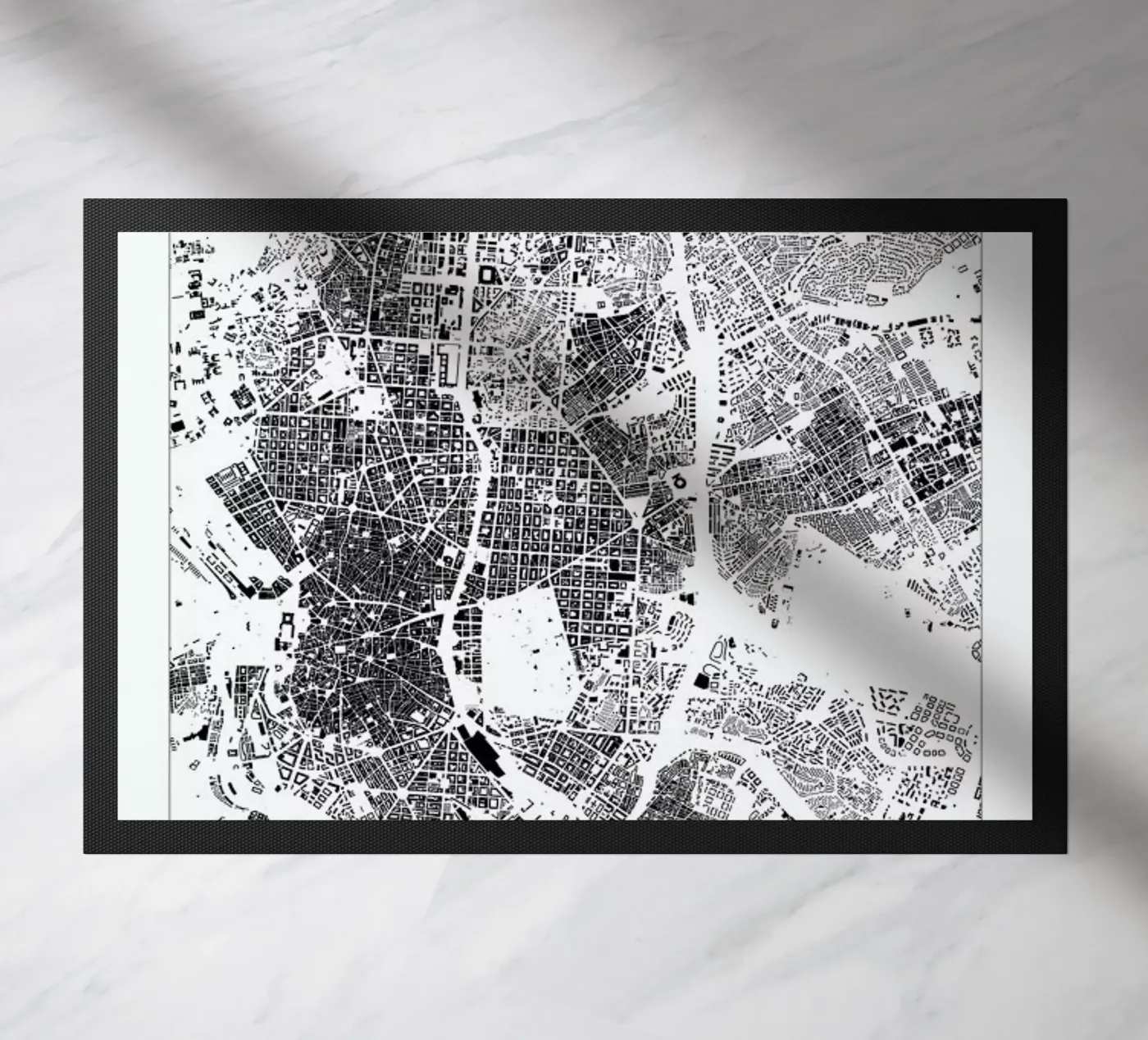 Madrid deurmat van The Cartography Collection