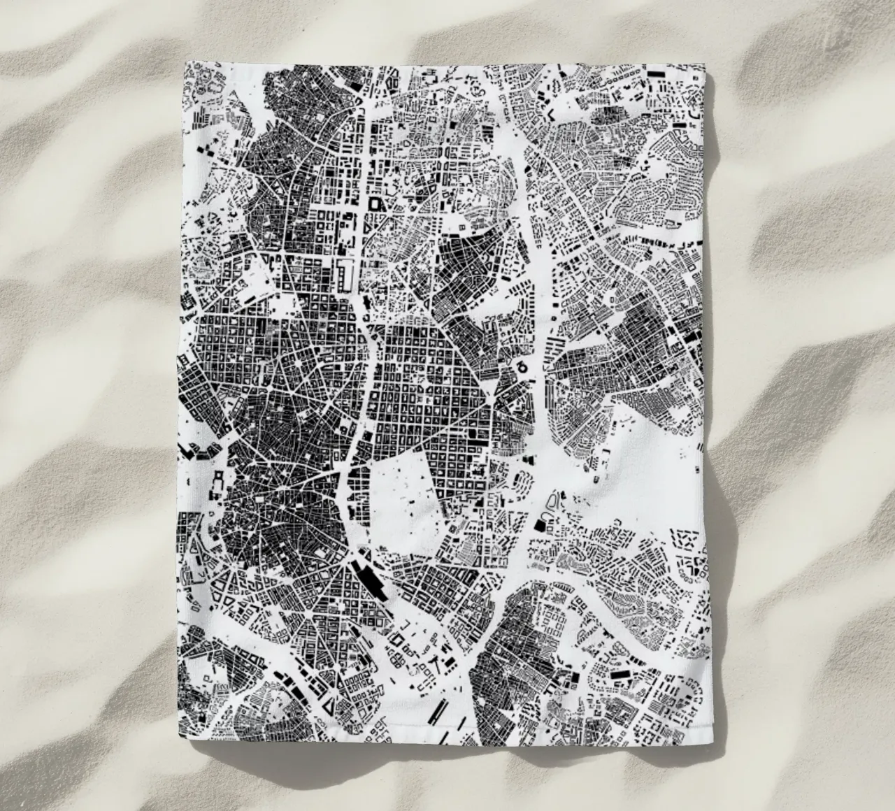 Madrid telo mare da The Cartography Collection