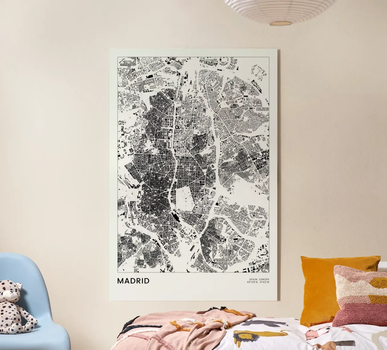 Madrid plexiglass da The Cartography Collection