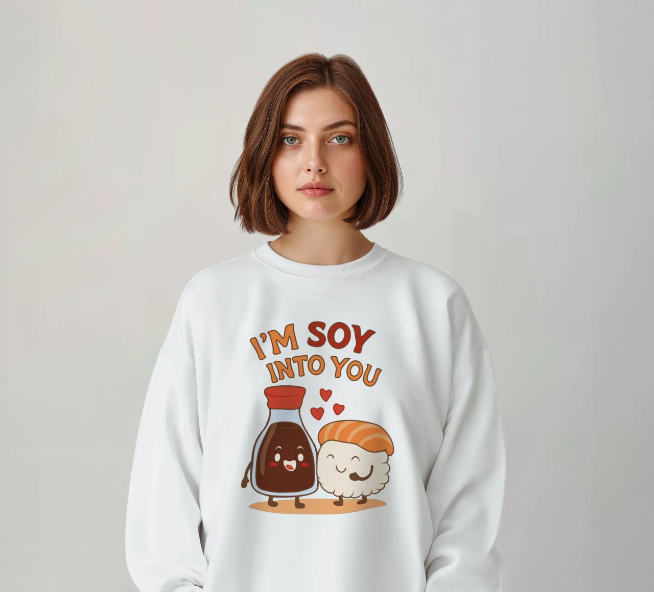 I'm Soy into you sudadera de Loobs