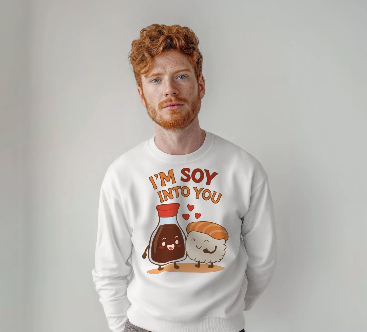 I'm Soy into you sudadera de Loobs
