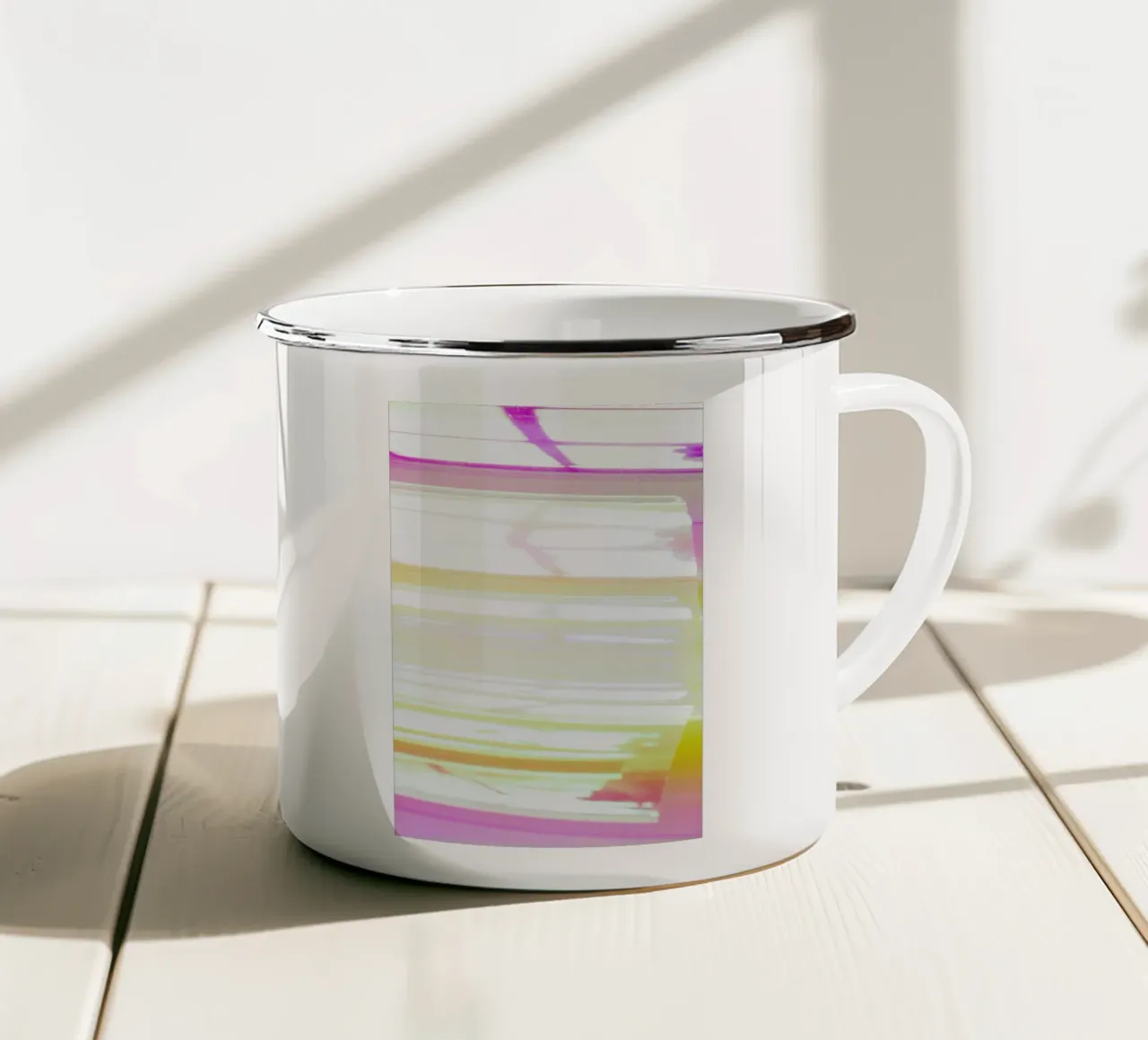 Charon tazza in smalto da Elena Veronese