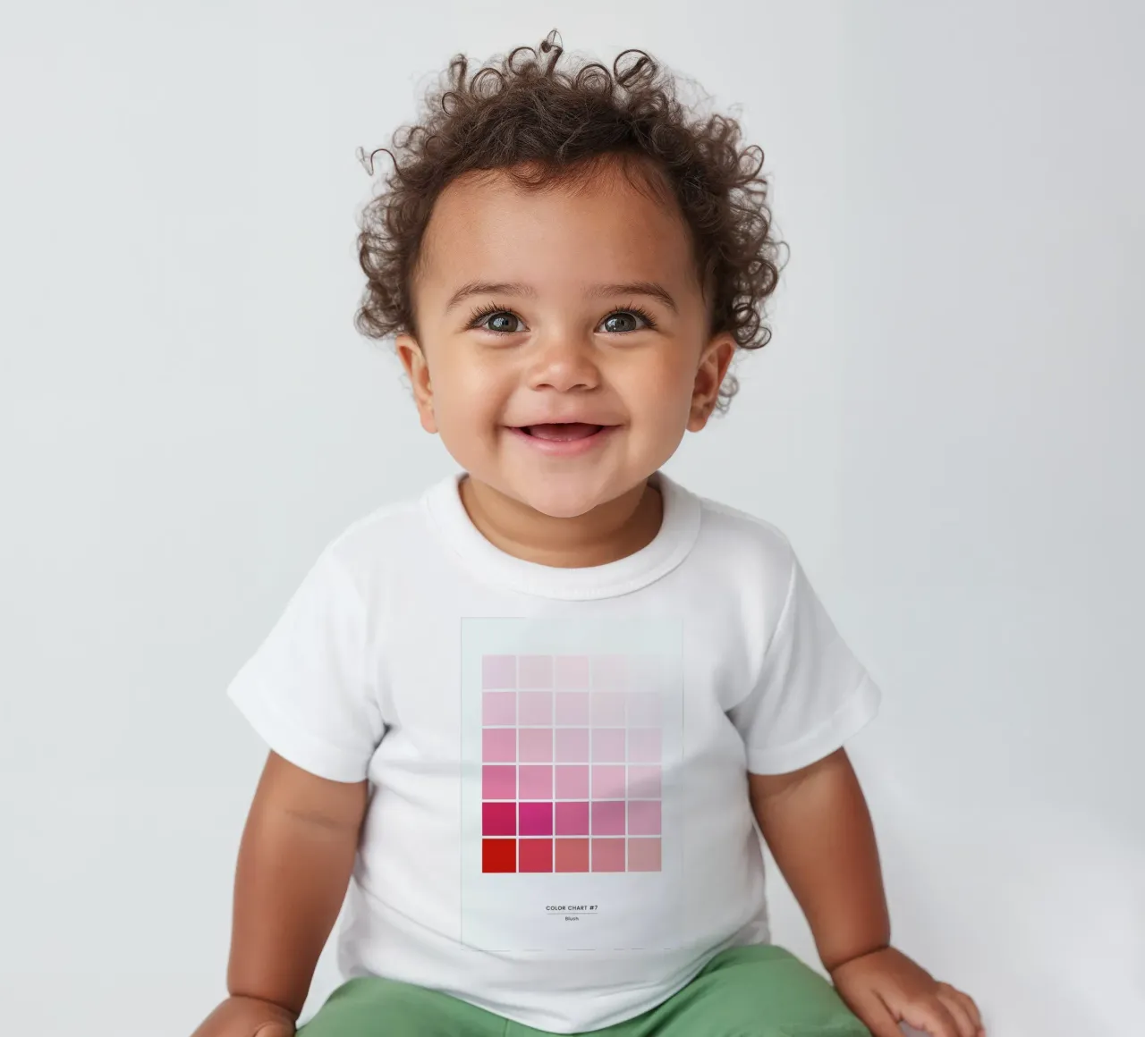 Blush maglietta neonato da daylight design studio