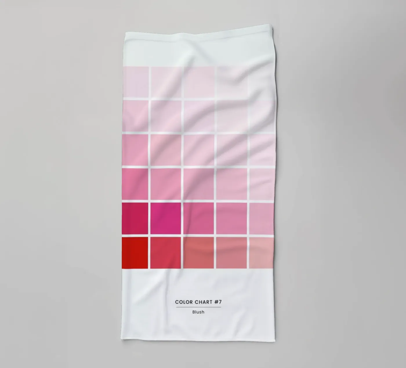 Blush towel by daylight design studio