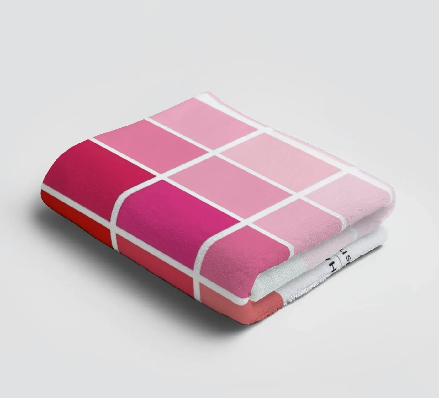 Blush towel by daylight design studio