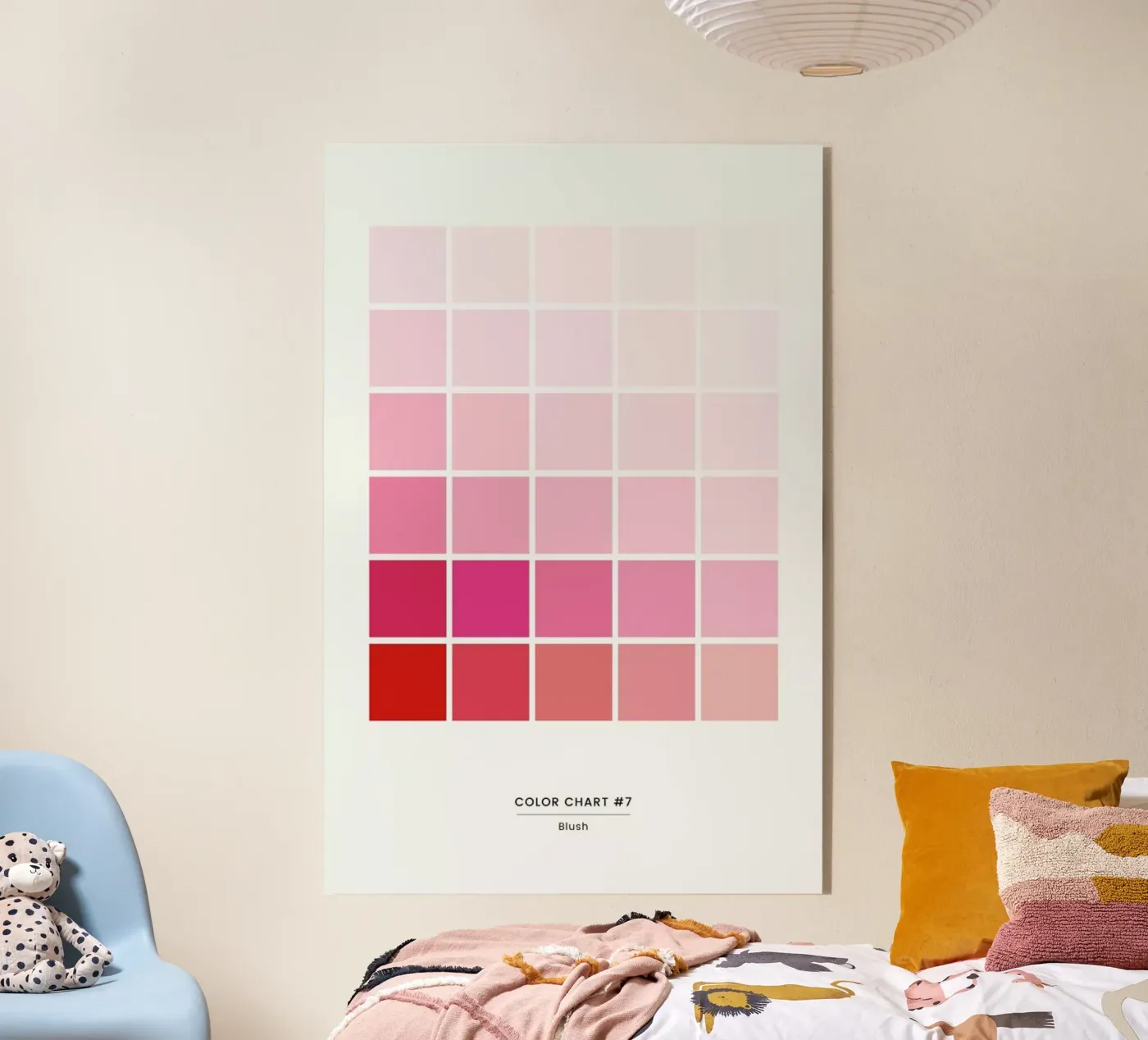 Blush plexiglas de daylight design studio