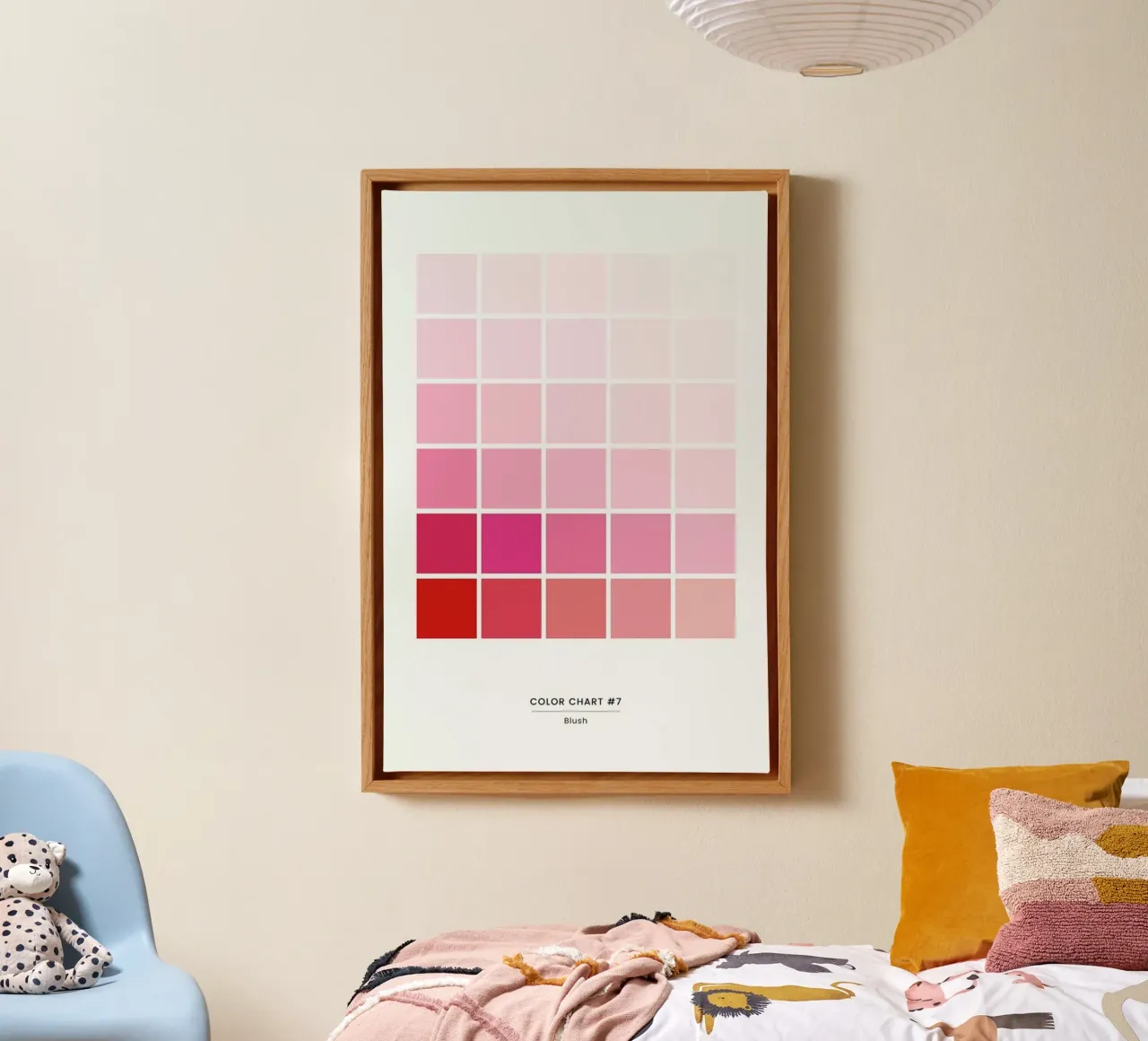 Blush tela con Cornice a cassetta da daylight design studio