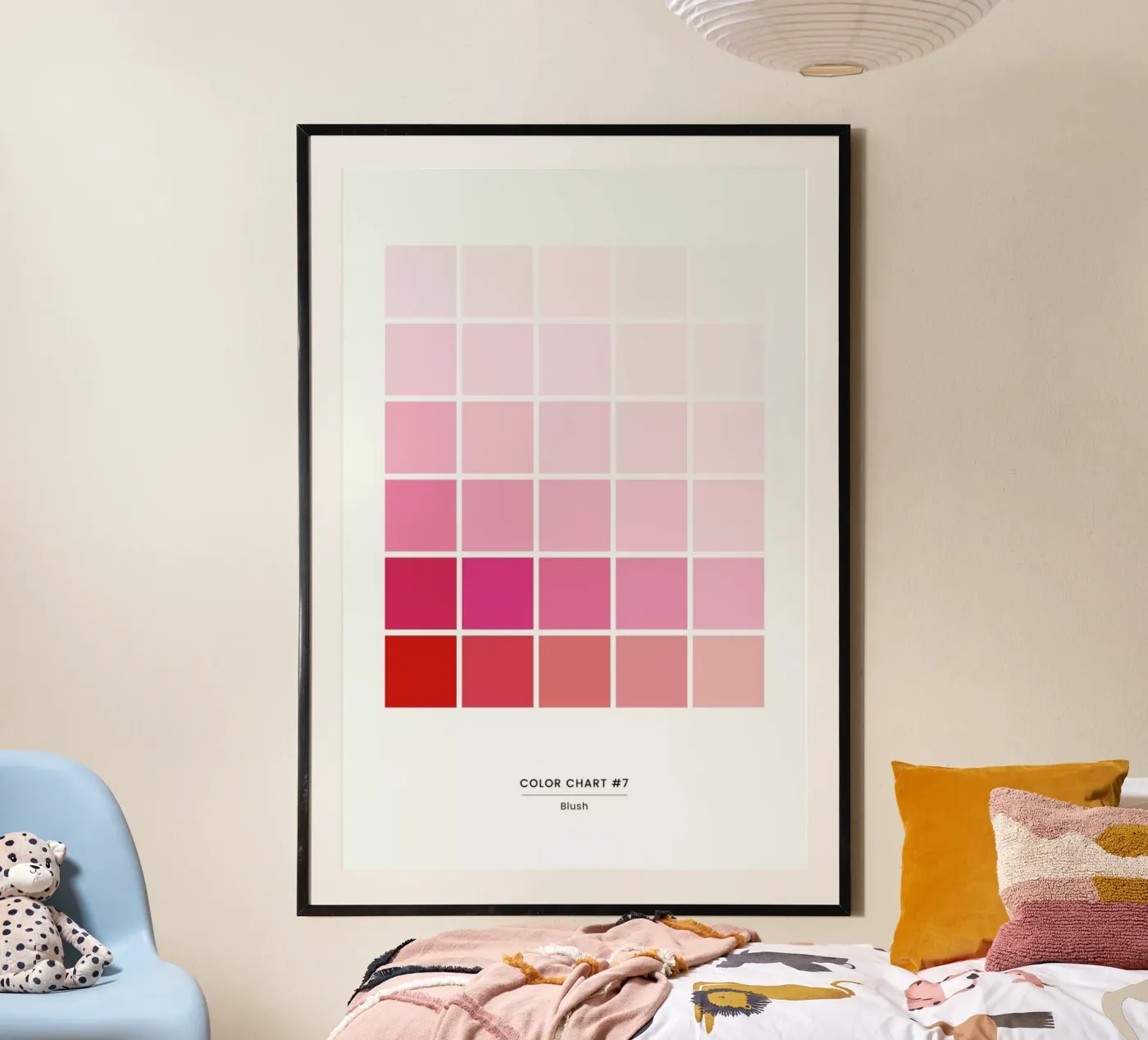 Blush poster by daylight design studio