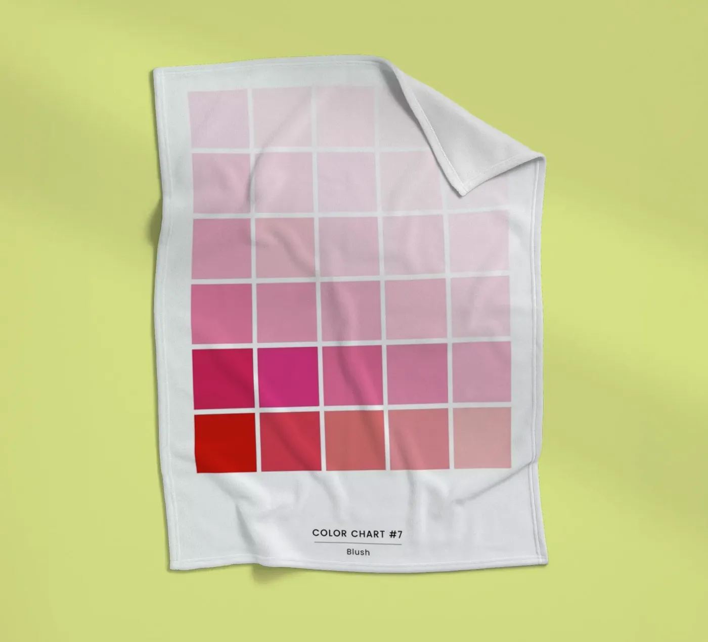 Blush fleece blanket by daylight design studio