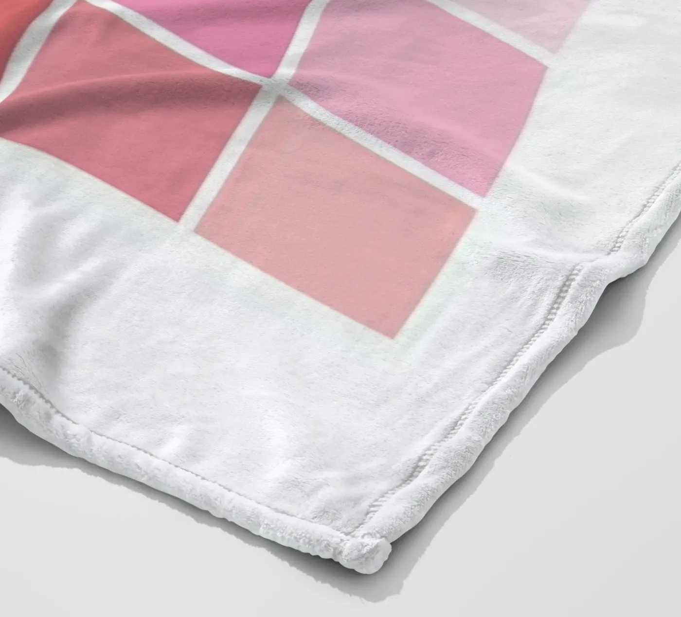 Blush fleece blanket by daylight design studio
