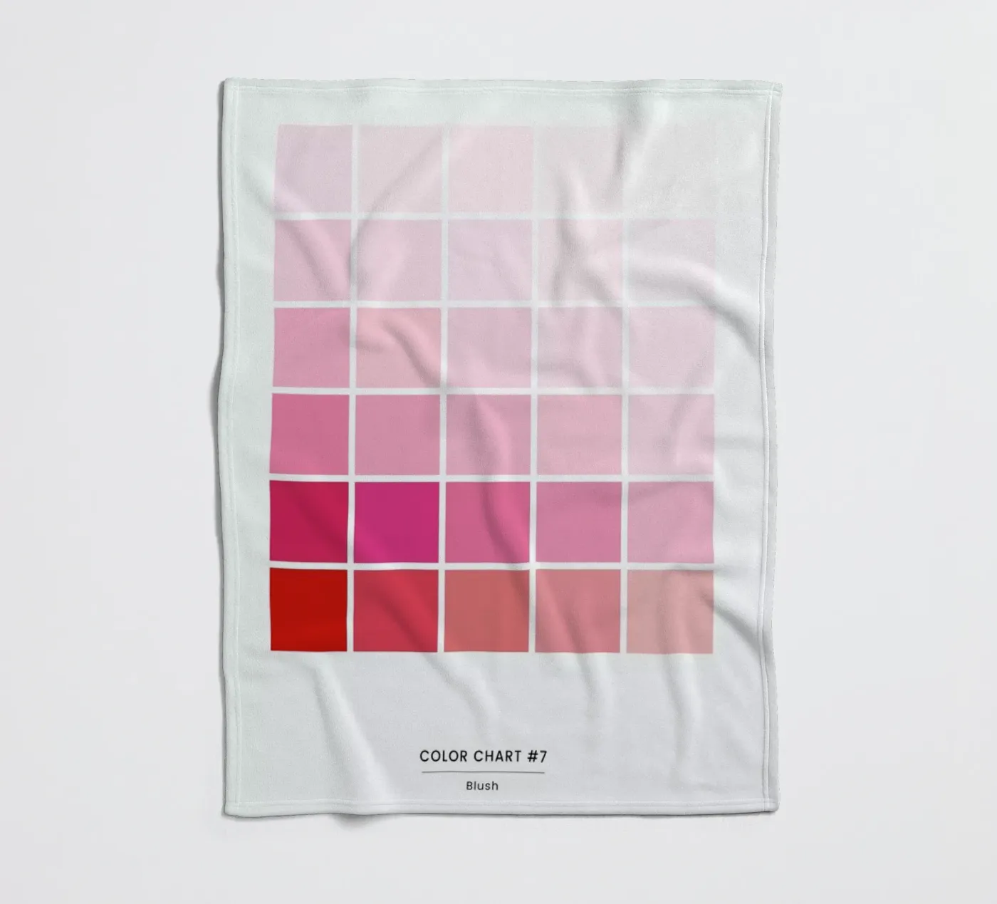 Blush fleece blanket by daylight design studio