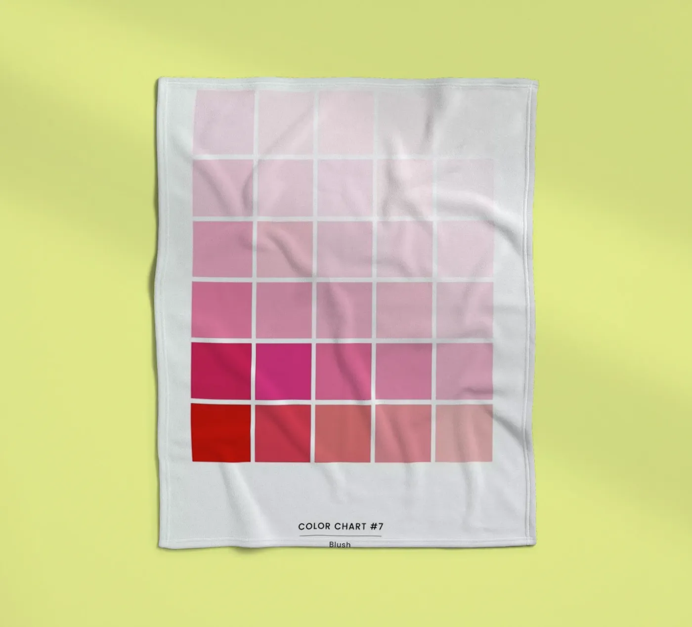 Blush fleece blanket by daylight design studio