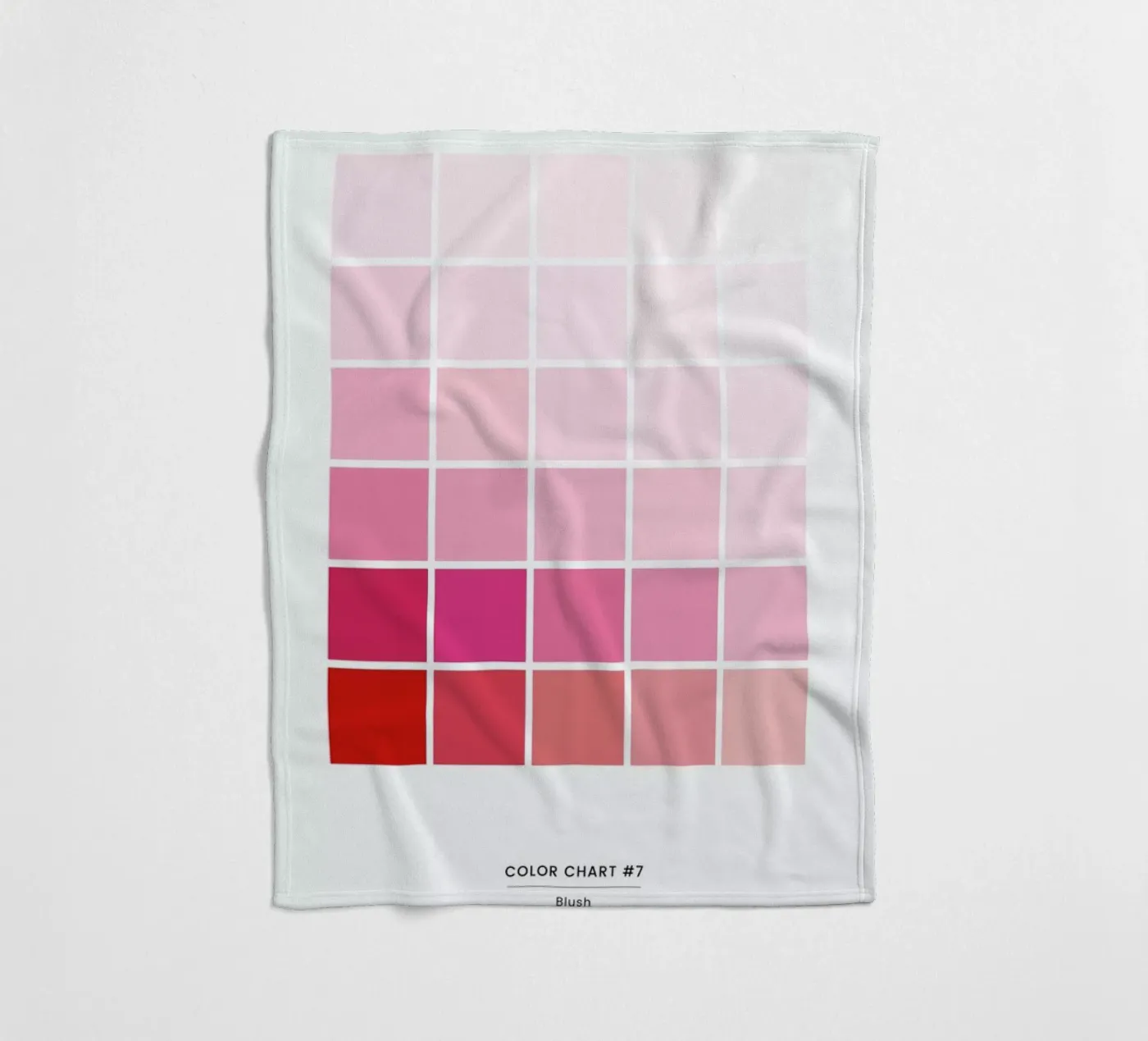 Blush fleece blanket by daylight design studio