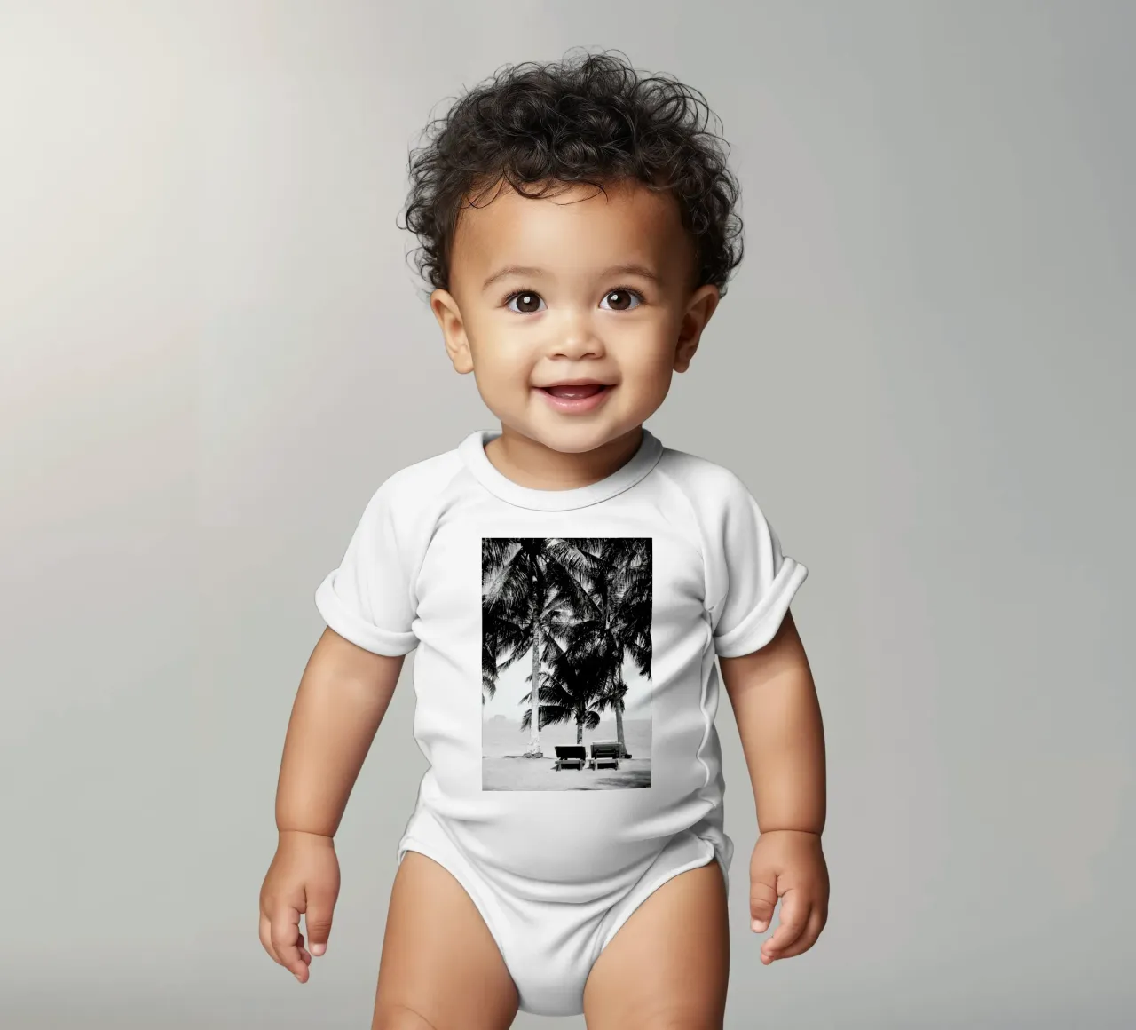 Ko Yao Noi Beach Kurzarm Babybody von Marlene Sørensen