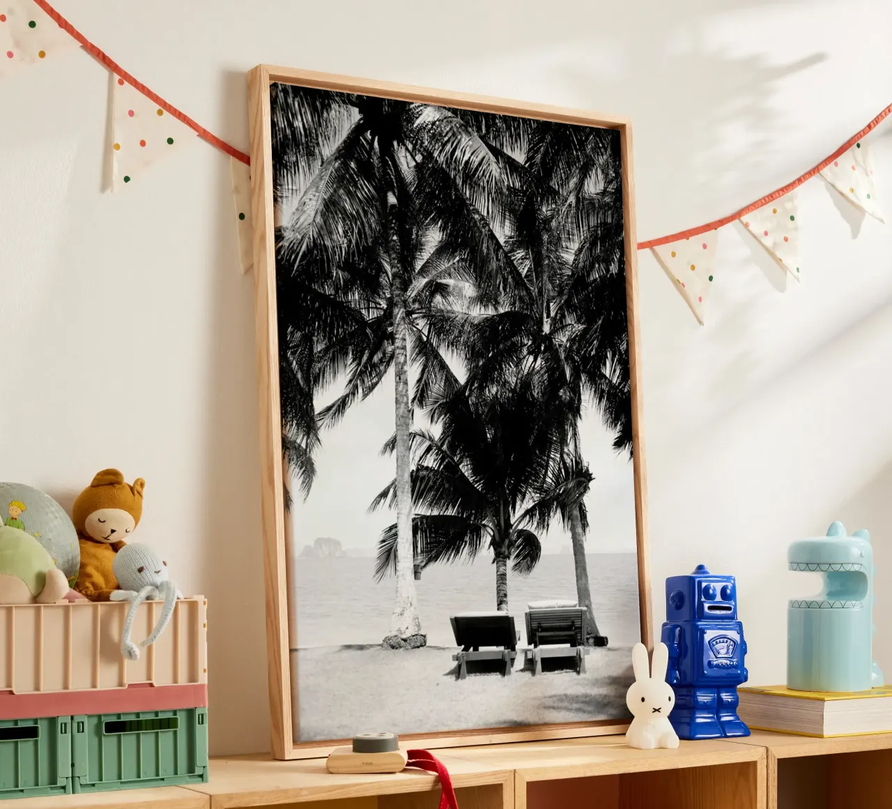 Ko Yao Noi Beach tela con Cornice a cassetta da Marlene Sørensen
