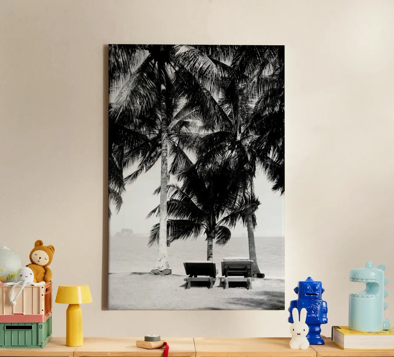 Ko Yao Noi Beach tela con Cornice a cassetta da Marlene Sørensen