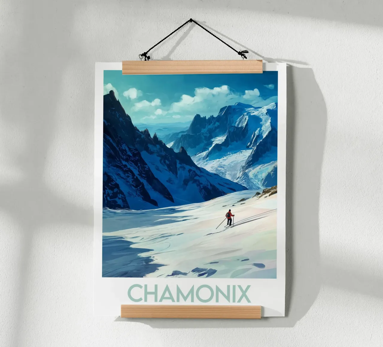Affiche Chamonix carta hahnemühle da Frame the World
