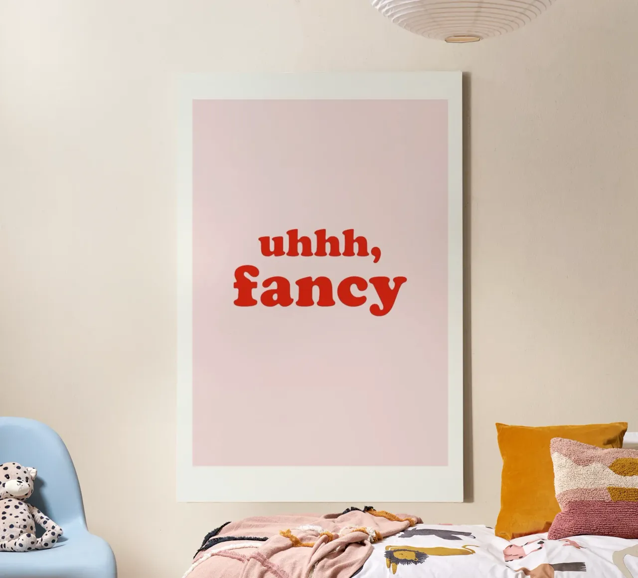 Fancy canvas with Floater frame by typealive