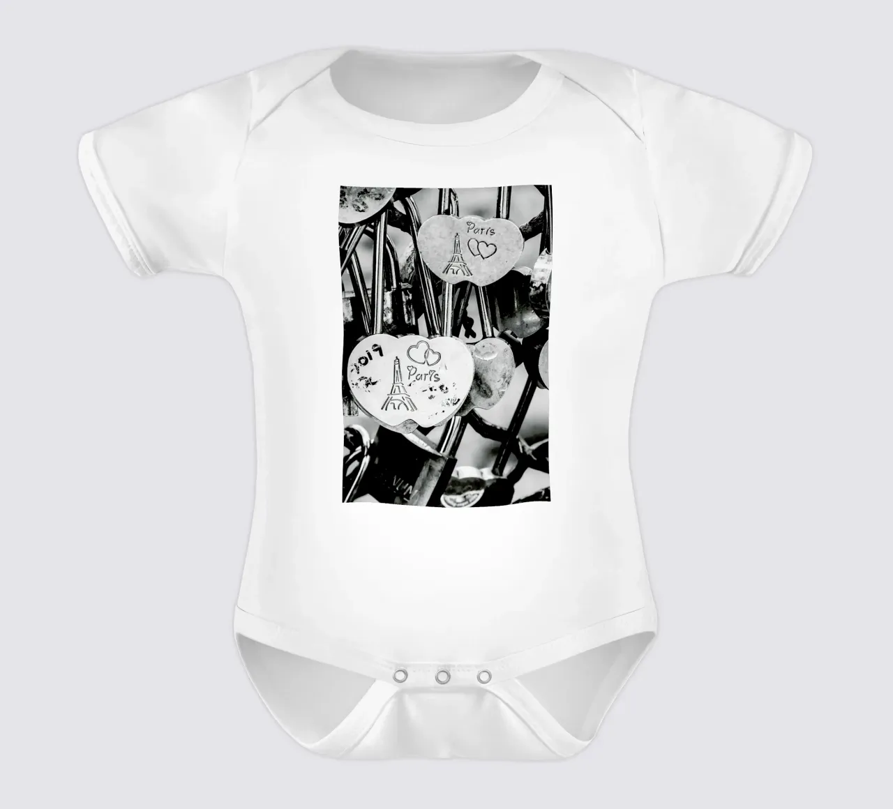 From Paris With Love body neonato maniche corte da Babett Schultze