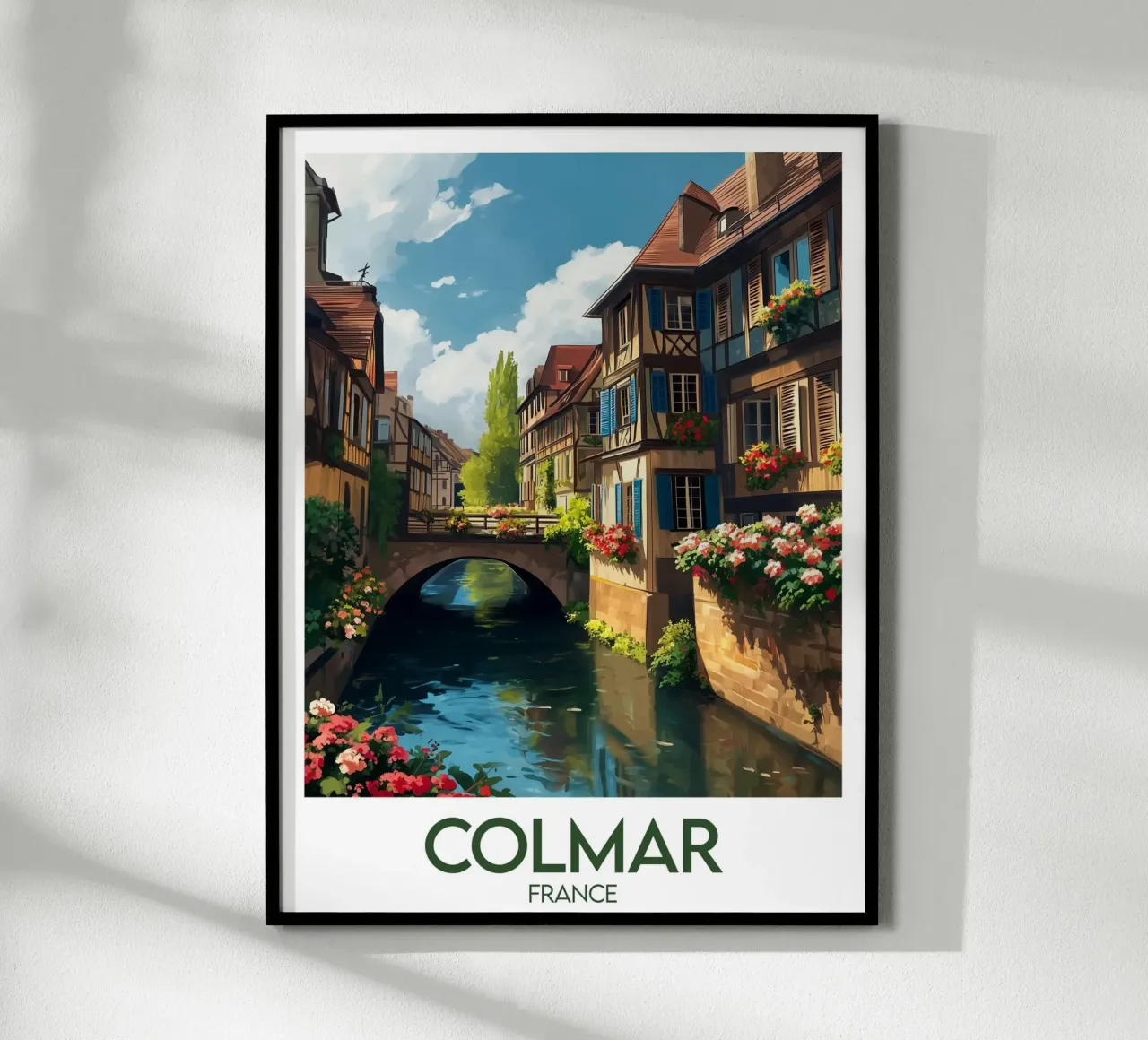 Affiche Colmar carta hahnemühle da Frame the World