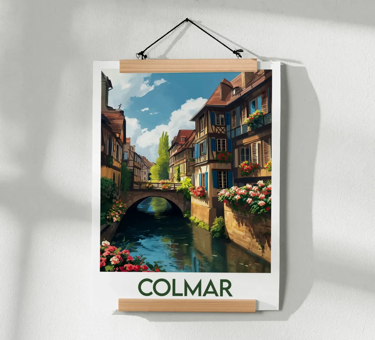 Affiche Colmar carta hahnemühle da Frame the World