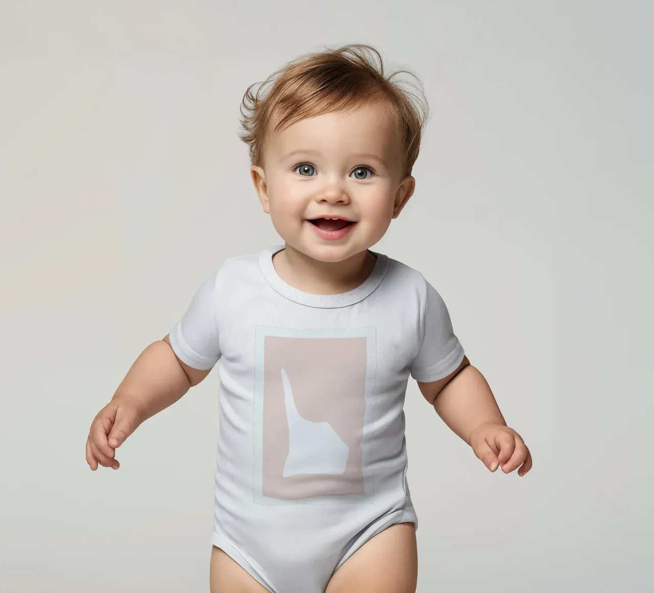 Private Path body neonato maniche corte da Tanja Schaub
