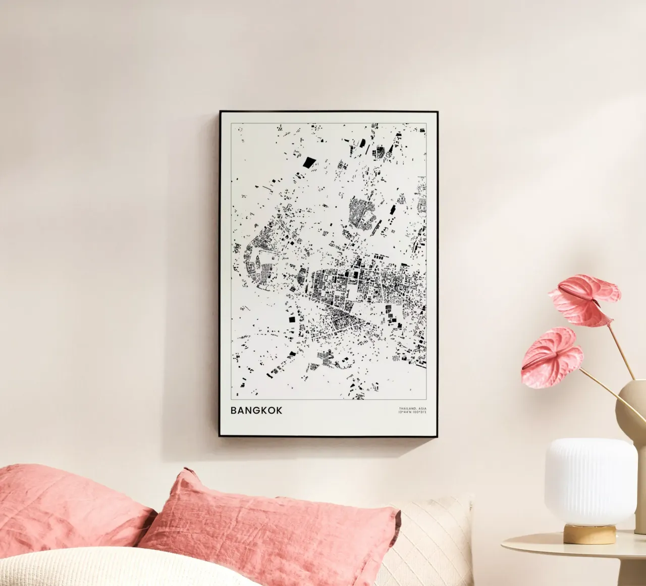 Bangkok plexiglass da The Cartography Collection