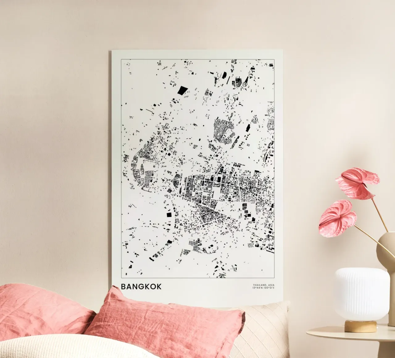 Bangkok plexiglass da The Cartography Collection