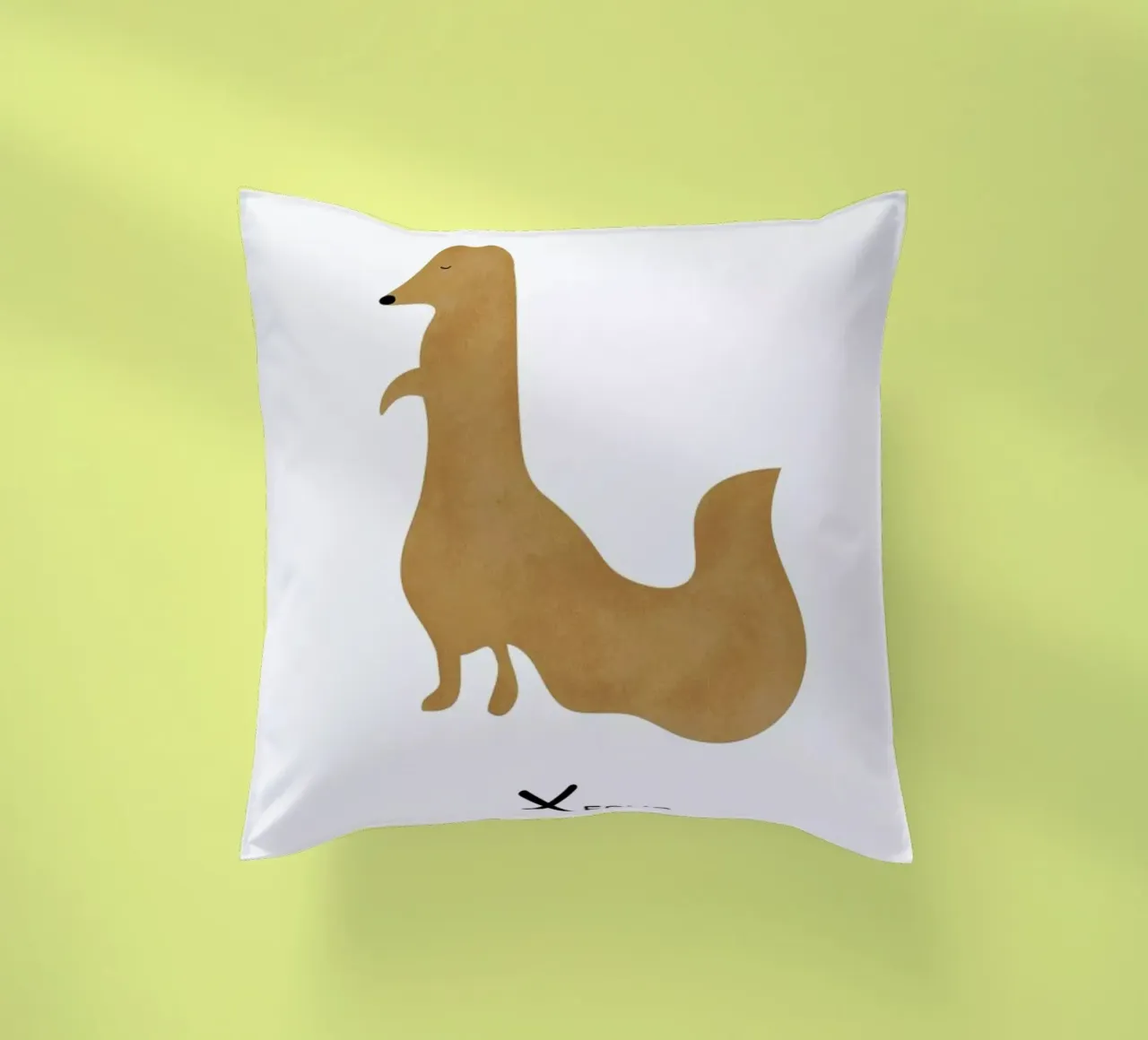 Xerus decorative cushion by Little Flourishes