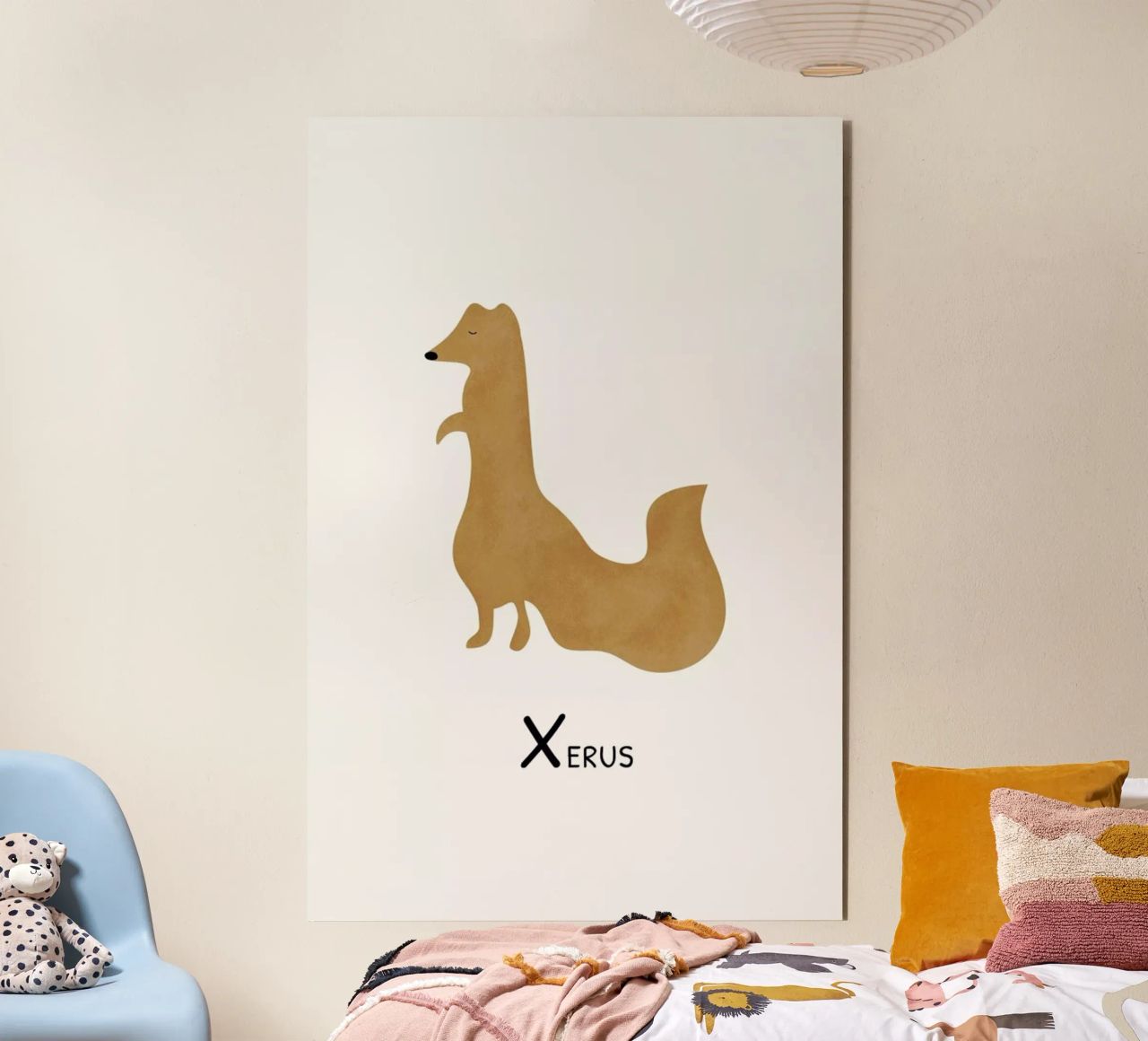 Xerus alluminio dibond da Little Flourishes