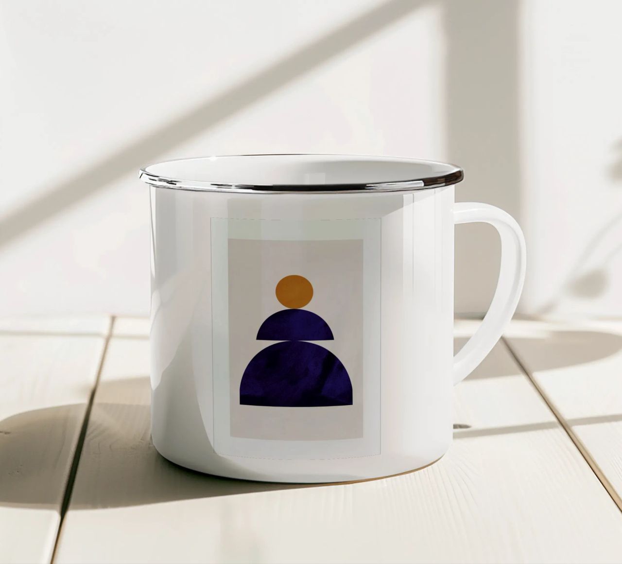 Crescendo tazza in smalto da Pure