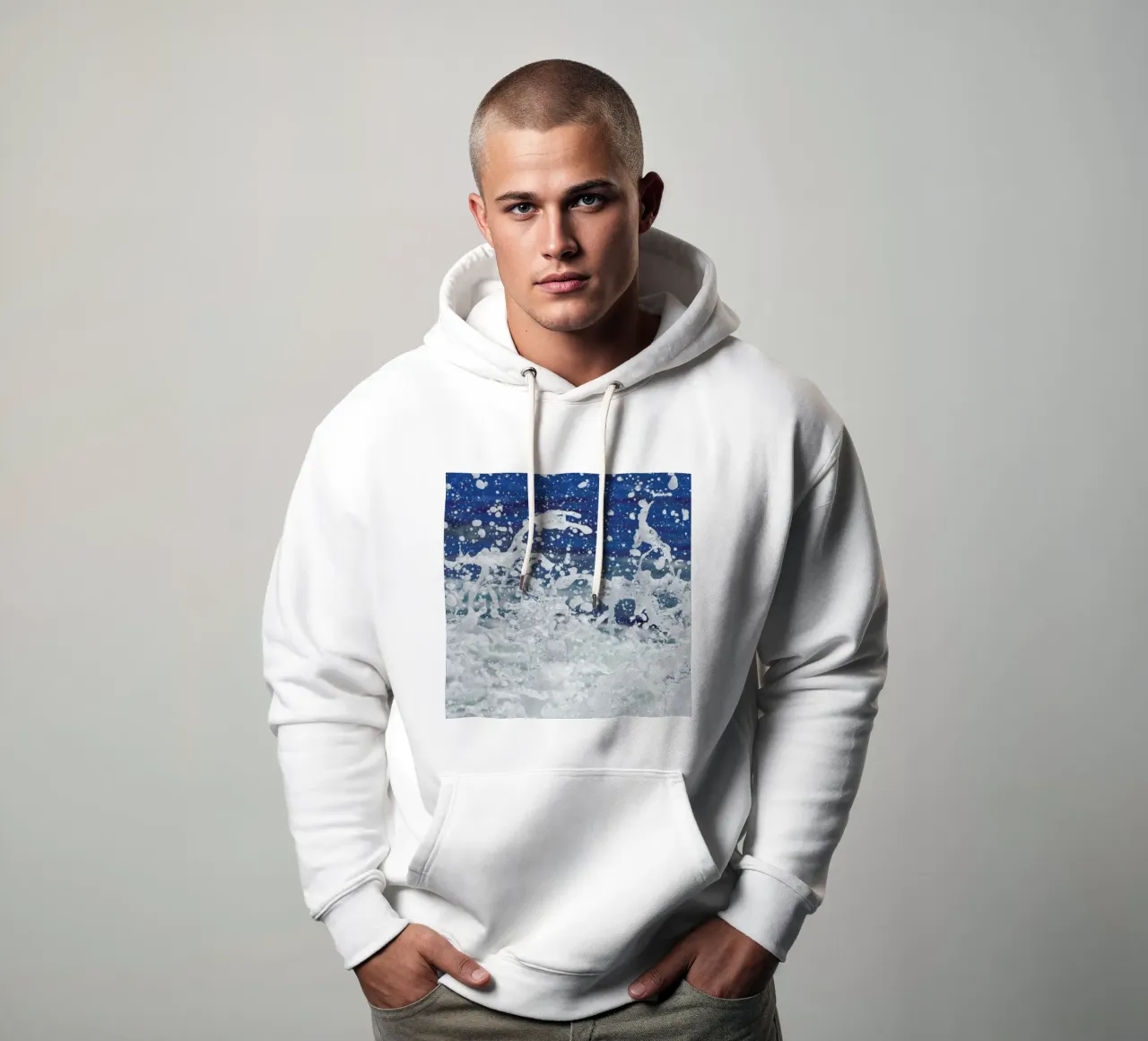 Super Splash 3 felpa con cappuccio da Nur Mut