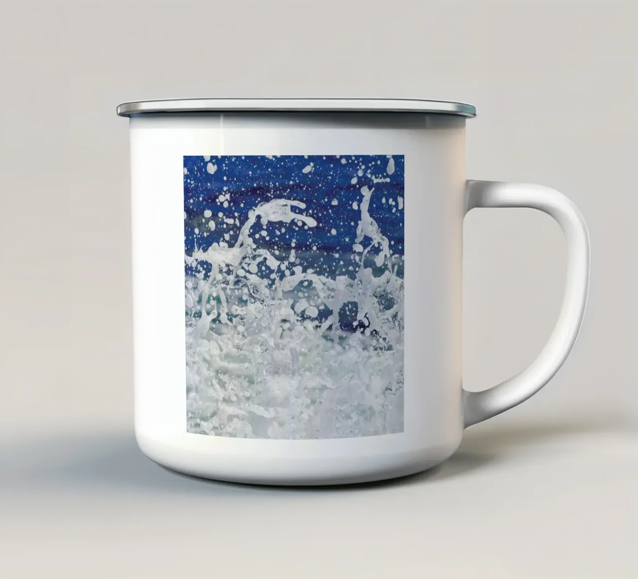 Super Splash 3 tazza in smalto da Nur Mut