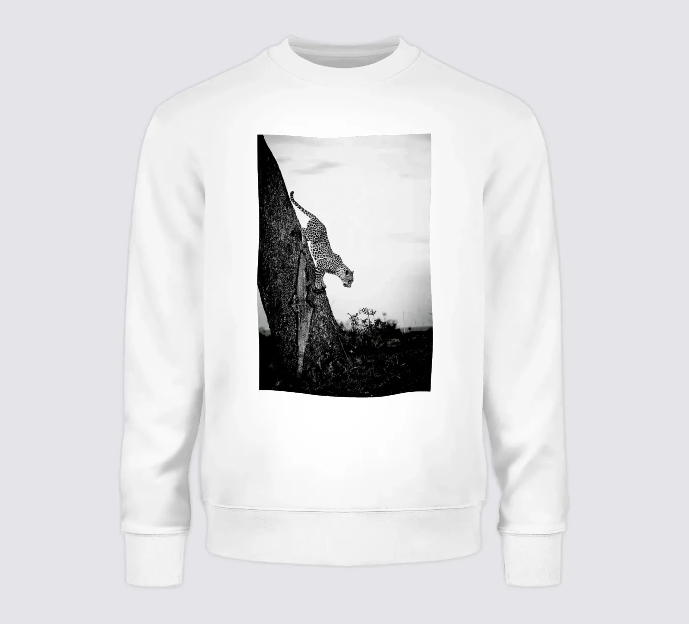 Pouncing Leopard sweatshirt van Natural Kingdom